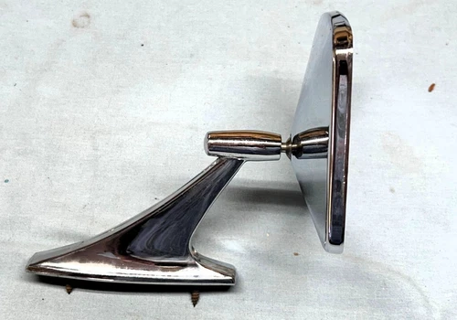 1971-79 BUICK CHEVY PONTIAC OLDS OUTER DOOR MIRROR LH/RH W/ BRACKET OEM #9826594