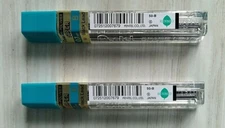 2 Pack PENTEL Hi-Polymer Black Lead Refill 0.7 mm 50-B Medium 12 Lead EA PK (24)