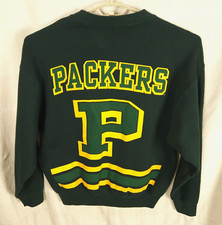 Vintage 90's Salem Sportswear Green Bay Packers Sweatshirt Men's XL Made in USA