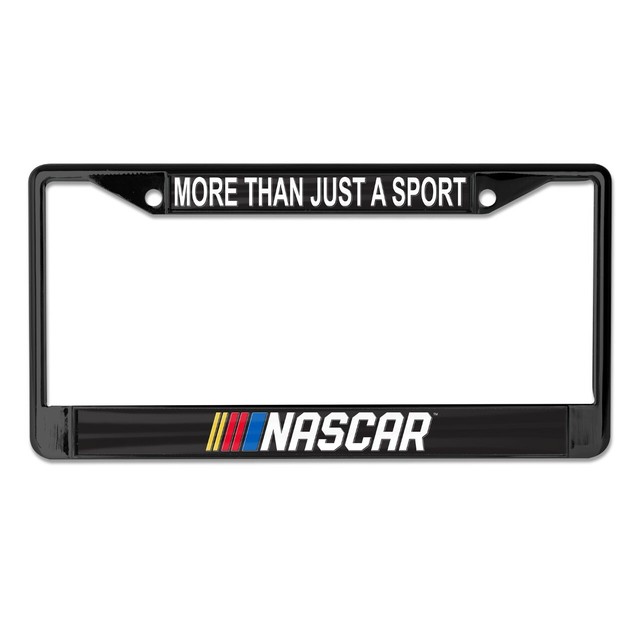 NascarMore Than A Sport License Plate Black Frame eBay