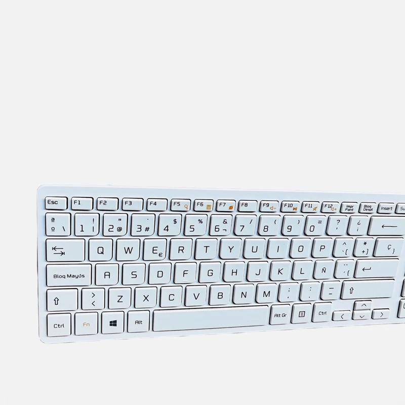 Spanish layout white wireless keyboard for LG - Image 4 of 4