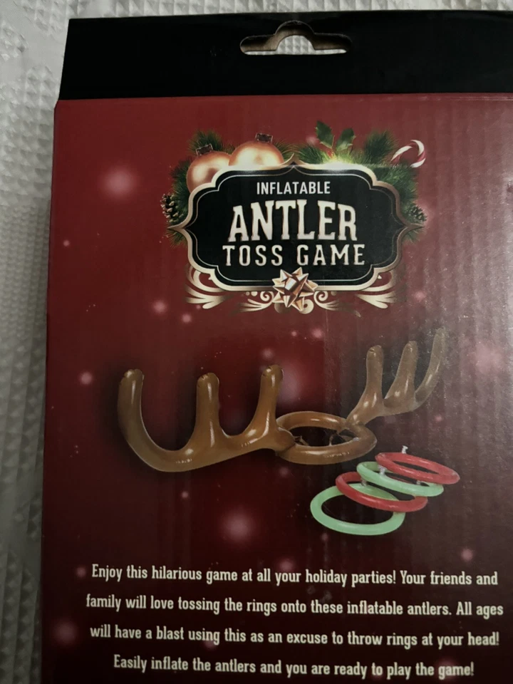 全新 充气鹿角折腾游戏 圣诞礼物 — 第 2/4 张图片