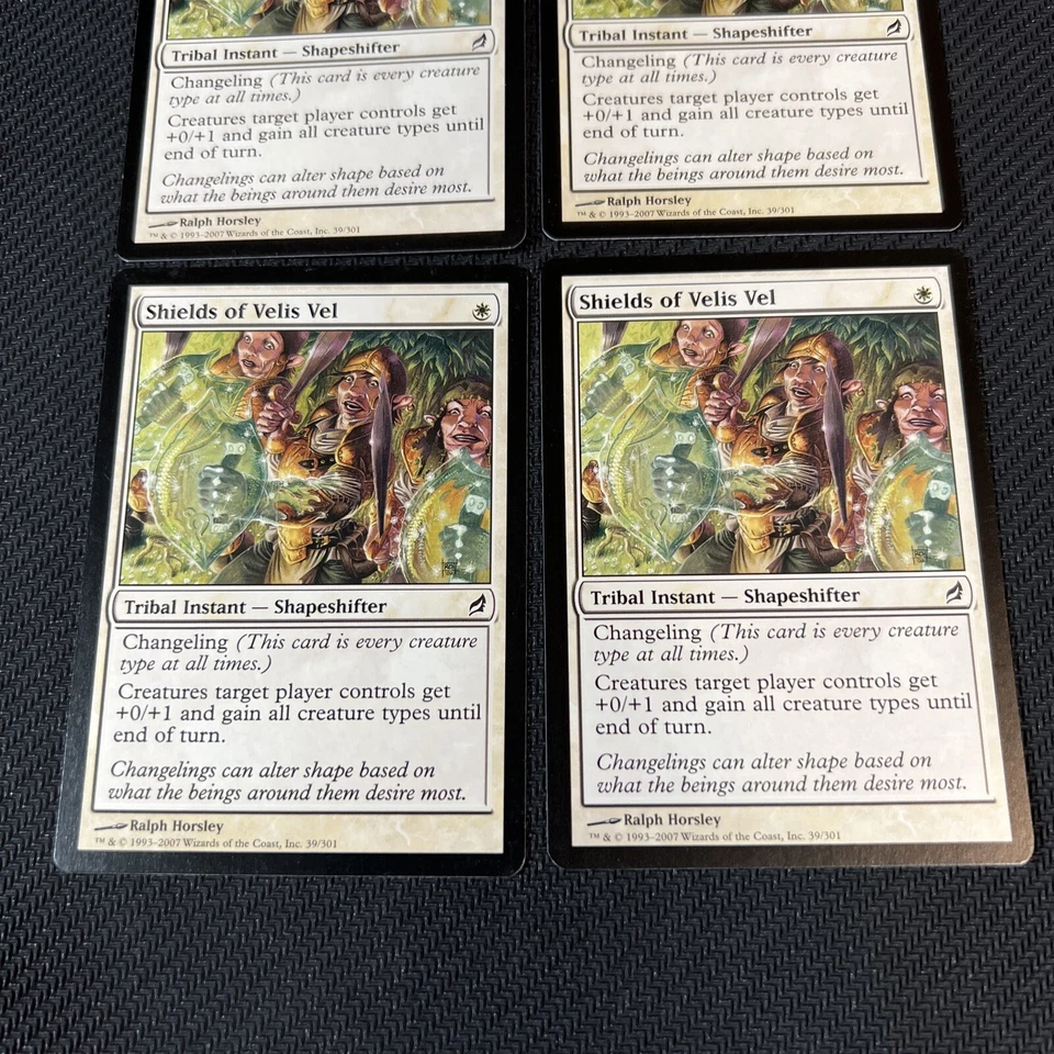 Shields of Velis Vel Magic The Gathering Mtg Lorwyn Card 4 - Image 3 of 4