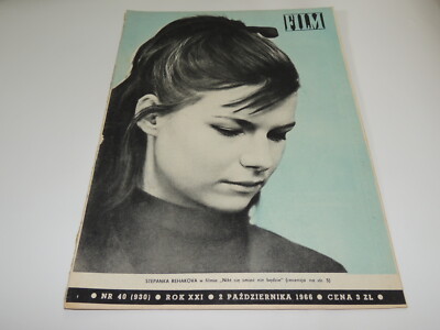 Film 40/1966 Polish magazine Stepanka Rehakova, Nancy Sinatra, Audrey Hepburn