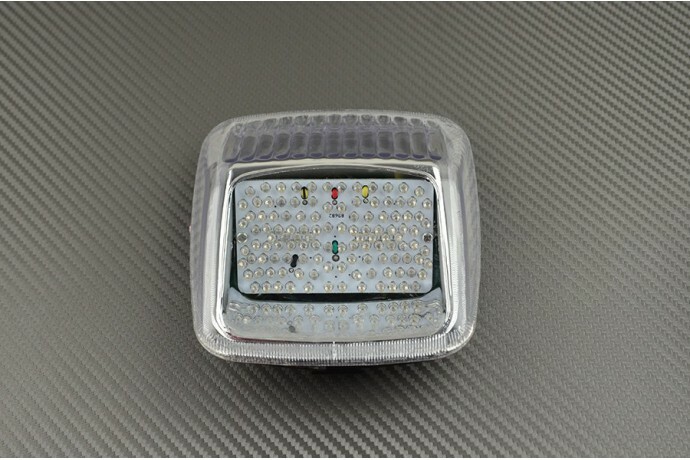 Feu arrière LED clignotants Harley V-Rod Night Rod transparent