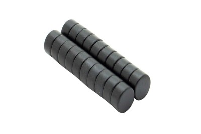 20 Black Neodymium Magnets for Hammond 1/4'' x 1/8'' Disc N52