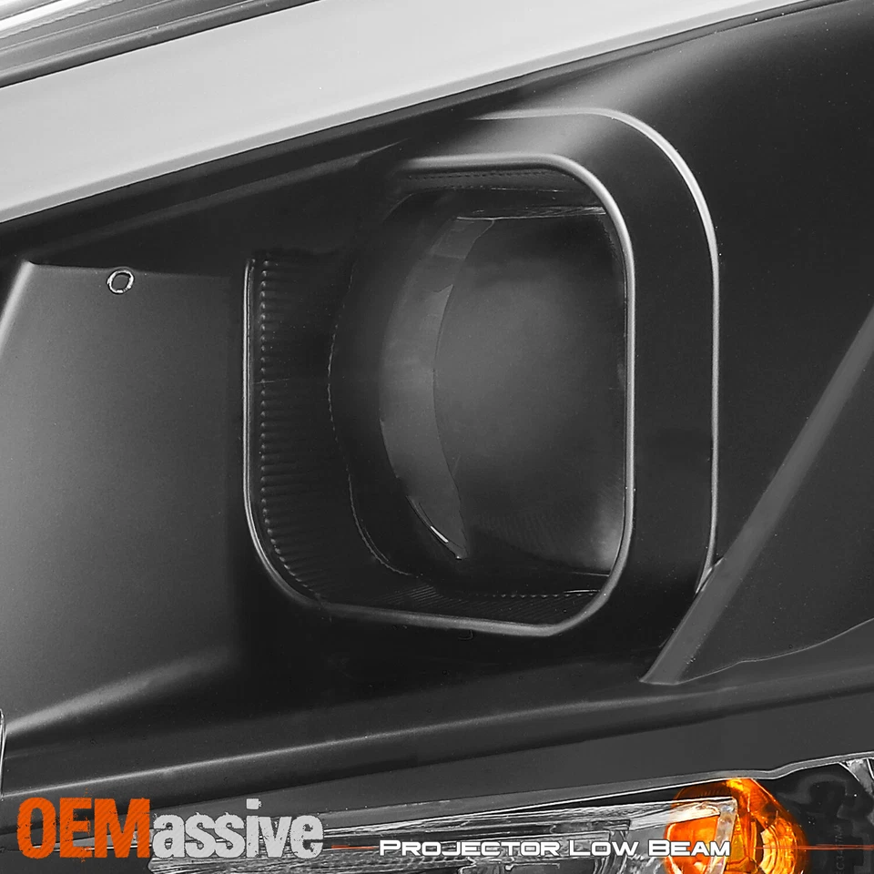 Fits [Black] 2009-2014 Maxima LED DRL Light Bar Projector Front Headlights - Image 4 of 4