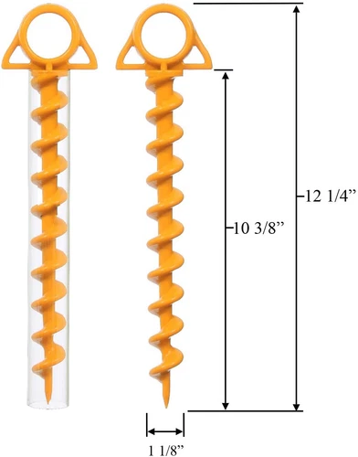 The Ultimate Ground Anchor | Camping tent peg shelter tarp dog stake landscaping - Picture 2 of 6