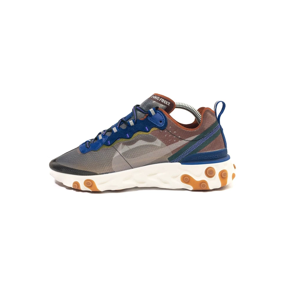 Nike Men’s React Element 87 Dusty Peach Atmosphere Grey Size 8 AQ1090-200 - Image 2 of 4