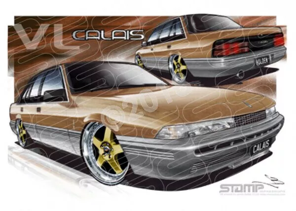 Commodore VL VL CALAIS KIMBERLEY BRONZE GOLD FR18 A1 STRETCHED