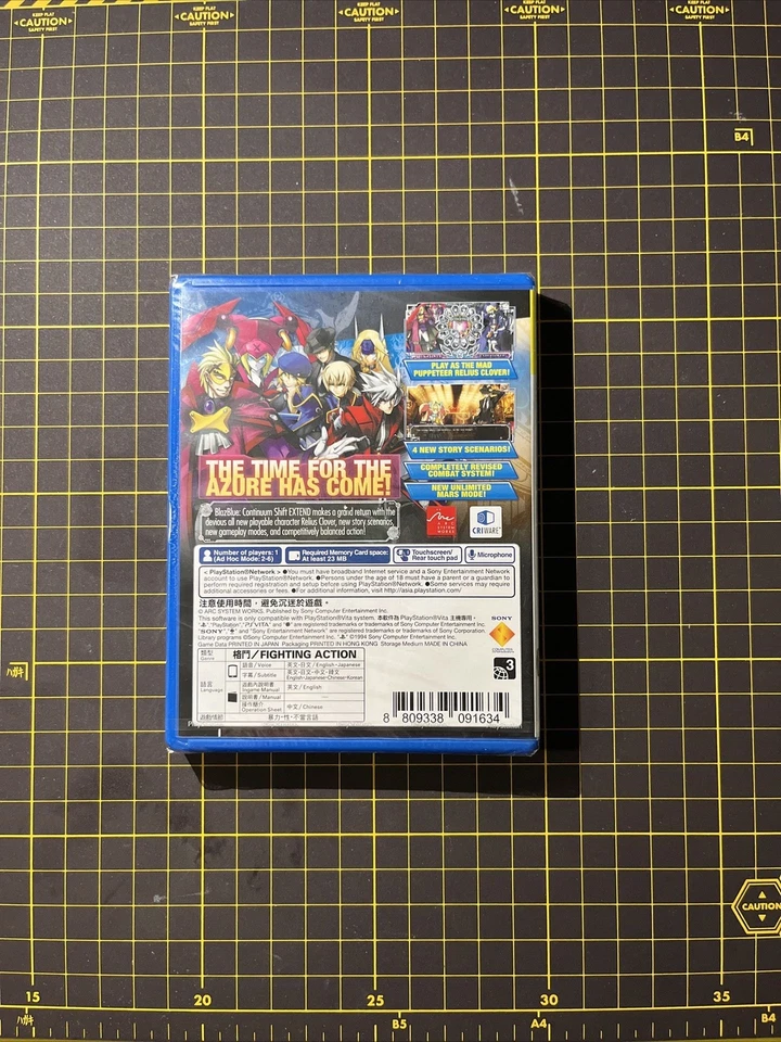 Blazblue: Continuum Shift Extend Sony PlayStation PS Vita Asia English Korean - Image 2 of 4