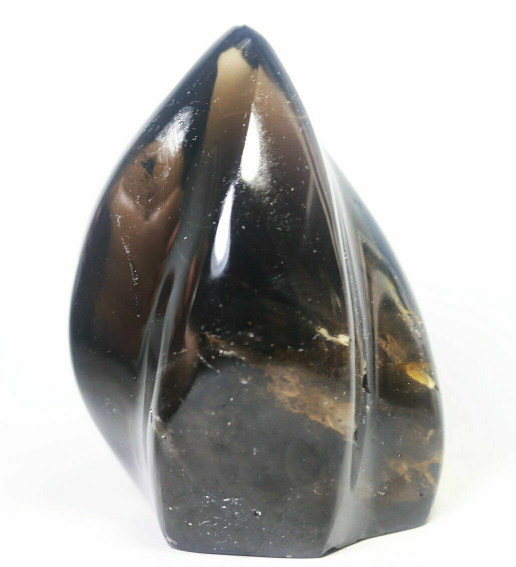 274g Beautiful ! ! Natural Smoky Citrine Quartz Crystal Freeform Reiki Statue