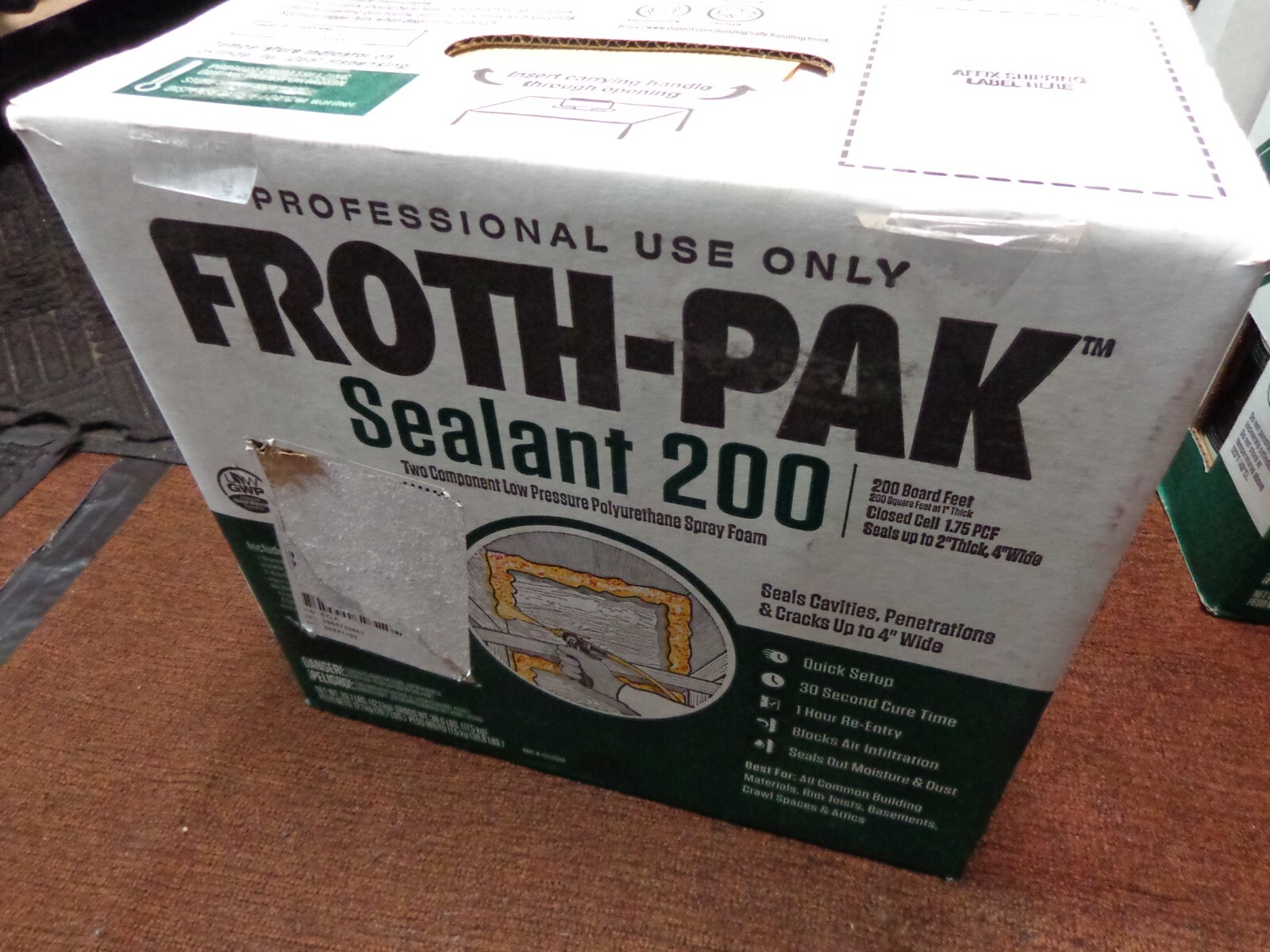 FROTHPAK SEALANT 200 SPRAY FOAM SEALANT KIT NEW *** 2025 *** eBay