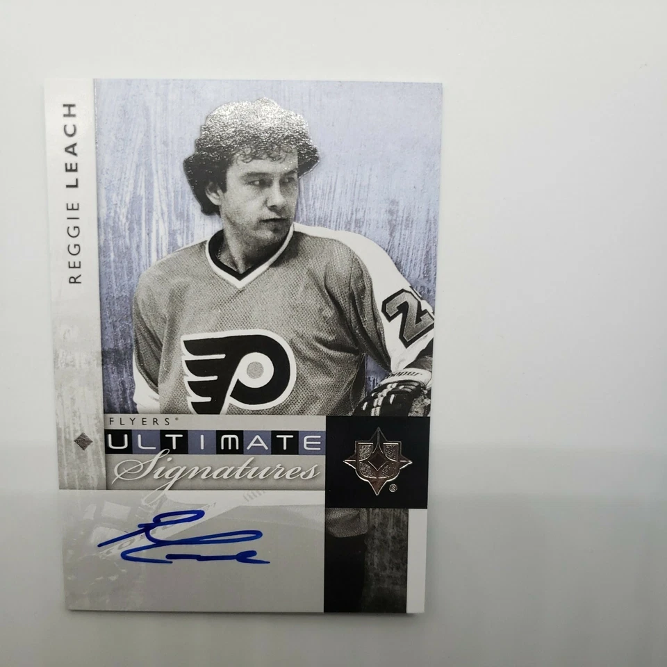 2011-12 UD Ultimate Collection Signatures Reggie Leach - #US-RL - Image 2 of 4