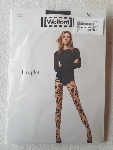 Wolford - Chaussettes Noires Daria Taille 39/41 (M) - Neuves Avec étiquettes