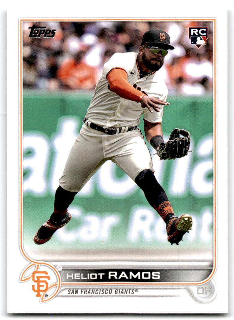 2022 TOPPS UPDATE HELIOT RAMOS RC SAN FRANCISCO GIANTS #US154