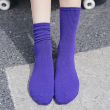 5 Pairs Ladies Cotton Anti-bacterial Wicking Medium Stockings