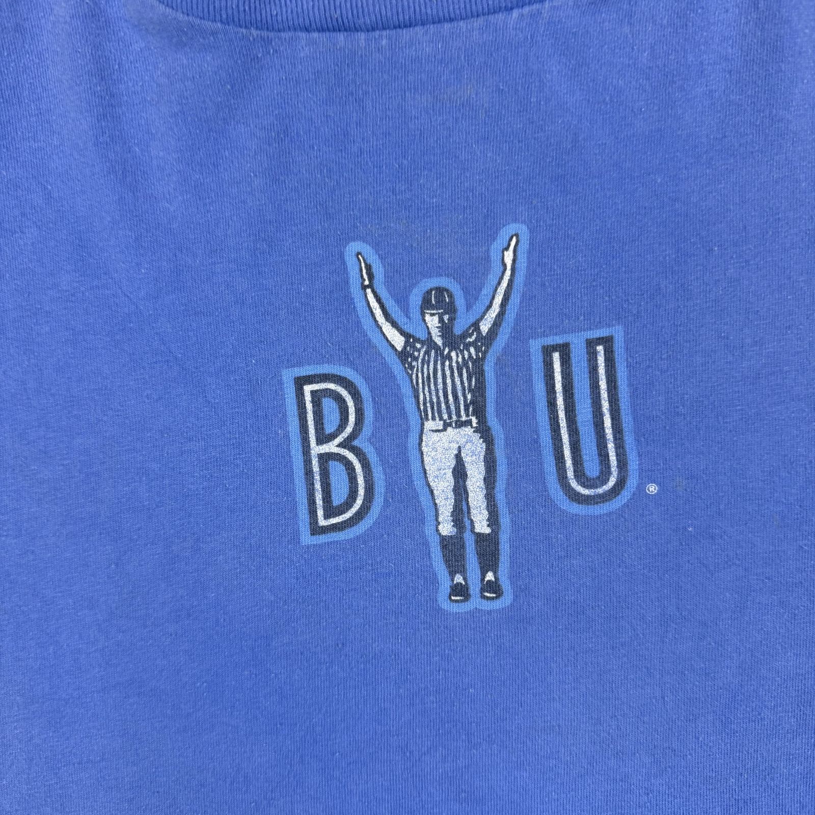 Oneita Power-T Brigham Young University 1997 Football T-Shirt - Large image 4