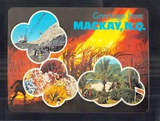 D8755 Australia Q Mackay 4 images MV postcard