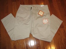 Dockers Women's Metro Ankle Pants Truly Slimming Beige Petite SIZES NWT