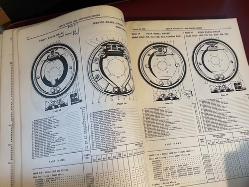 1938 Dodge Fargo Truck Parts List Manual Panel Commercial Sedan Canopy Suburban - Picture 9 of 16