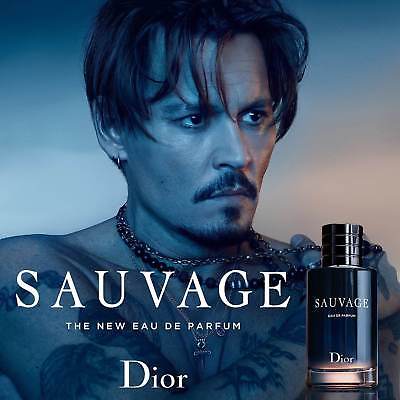 sauvage men's cologne johnny depp