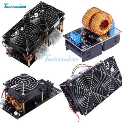 ZVS Induction Heating Board Module Heater Fan Power 120W/1000W/1800W/2500W DIY