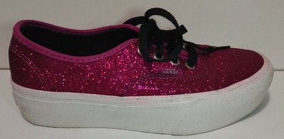vans purple sparkle