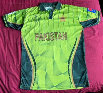 Adult Large- 2015 Pakistan Cricket 2015 ICC Official World Cup