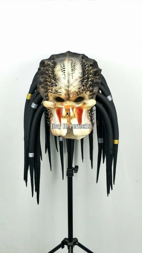 ELDER THE PREDATOR Latex Mask  tokyo comic con Halloween Cosplay Movies Horror  - Image 3 of 4