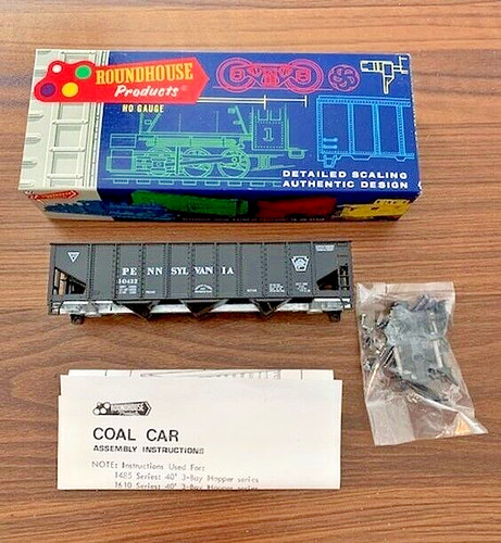 Roundhouse HO Pennsylvania 3 bahías costilla lateral coche número 10432 kit #1538 | Zustand: Used