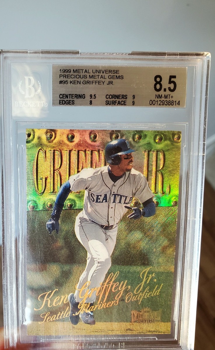 1999 Metal Universe Ken Griffey Jr Precious Metal Gems PMG