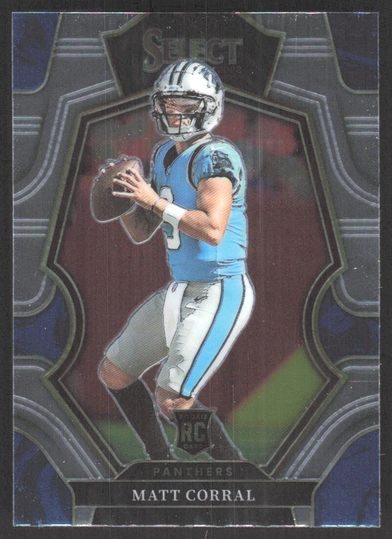 2022 Select Premier Level Matt Corral Rookie Carolina Panthers #115