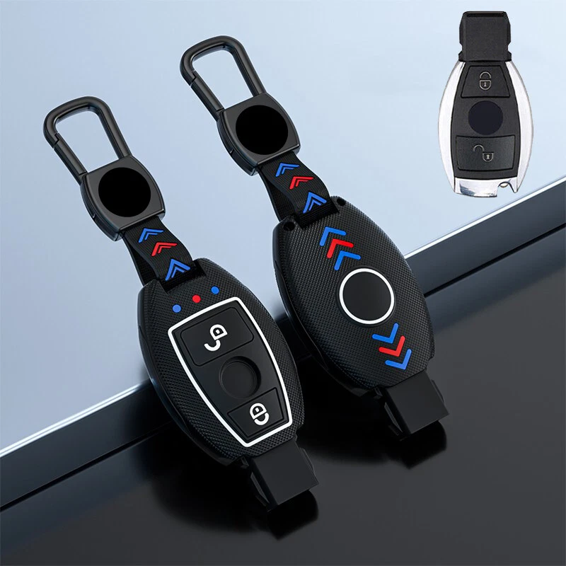 Funda ABS para llavero remoto de coche para Mercedes Benz C260L A200 GLC C180 GLA AMG Foto 3 de 4