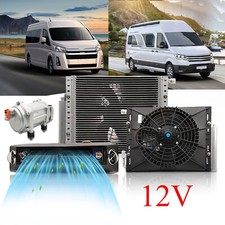 12v Underdash Truck Air Conditioner Auto Kit Universal Electric Ac Unit