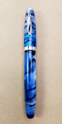 Laban Expression Compact Rollerball Pen - Blue Eye - NOS (No Box/Papers)