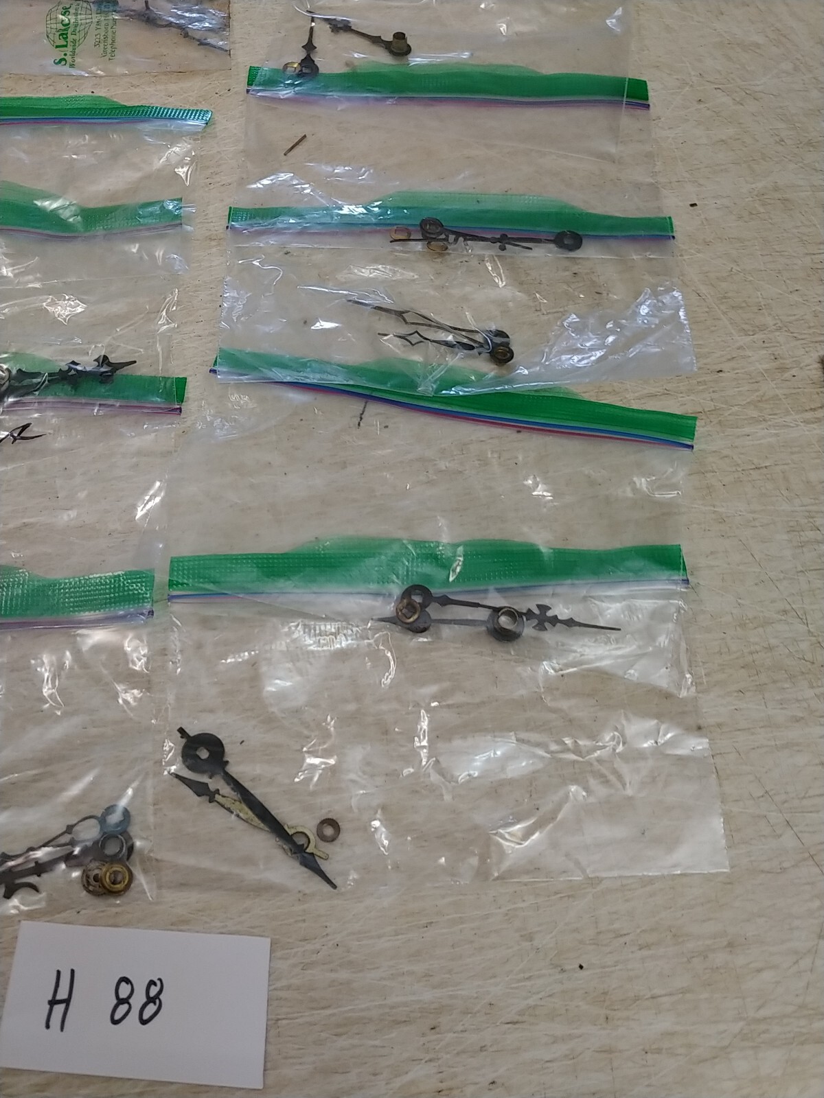 12 SETS OF CLOCK HANDS eBay