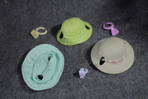 Authentic Littlest Pet Shop LPS 5x Random Accessory Lot Hats Ribbon Collars