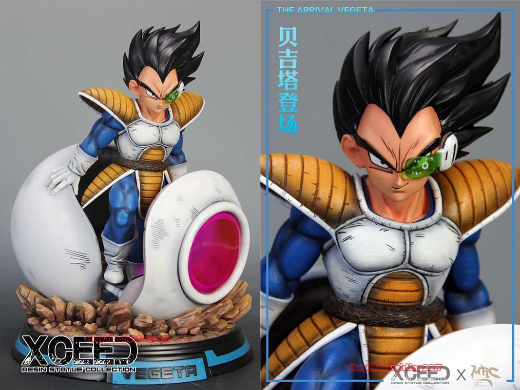 MRC&XCEED Dragon Ball Z Vegeta The Arrival Spaceship Resin