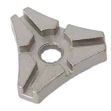 Spoke Wrench Outdoor #52 Carbon Steel 3.2/3.3/3.5mm 44.3x44.3x8.7mm Silver