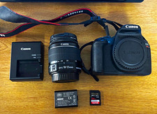 Canon EOS Rebel T7 24.1MP DSLR w/ EF-S 18-55mm Lens, Charger, Battery
