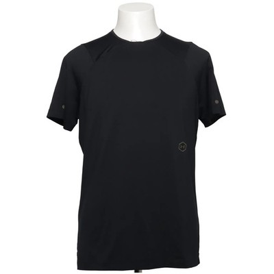 Under Armour, T-shirt, Größe: M, THE UA RUSH TEE, Schwarz, Einfarbig #8TD