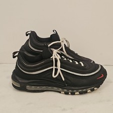 Nike Air Max 97 AM97 Triple Black Sport Red Mini Swoosh 2022