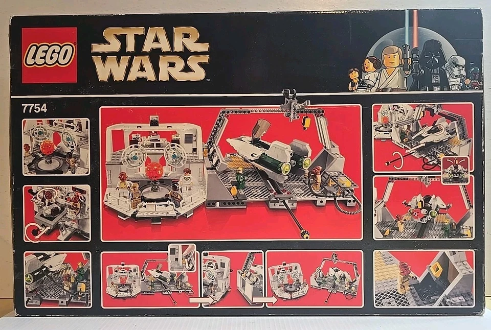 NEW Factory Sealed 2009 LEGO Star Wars 7754 HOME ONE MON CALAMARI STAR CRUISER - Image 3 of 4