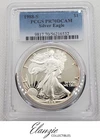 1988-S Proof American Silver Eagle PCGS PR70