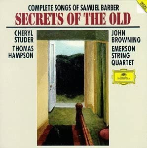 Samuel Barber - Cheryl Studer, Thomas Hampson, John Browning - Music CD - VG