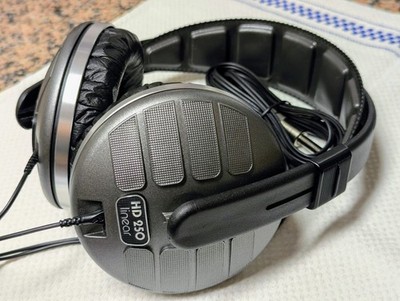 Sennheiser HD 250 Linear 300 Ohm 1980s Closed Back Audiophile Headphones, Exc.++