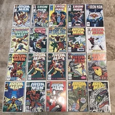 Iron Man 123 -295 Lot Of 39 Random Issues  Marvel Comics Vintage 1979 - 1993