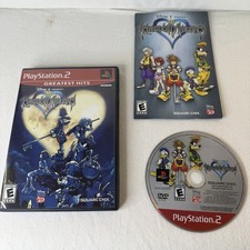 Kingdom Hearts PS2 Greatest Hits Complete In Box CIB Tested Good Condition
