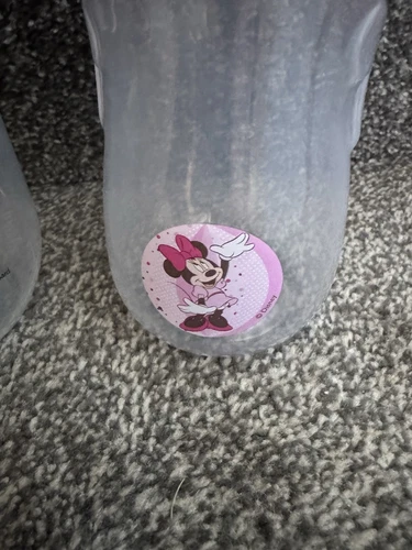 3 biberones Disney Baby cuello ancho - 250 ml - Minnie Mouse Winnie sin BPA - Imagen 2 de 7